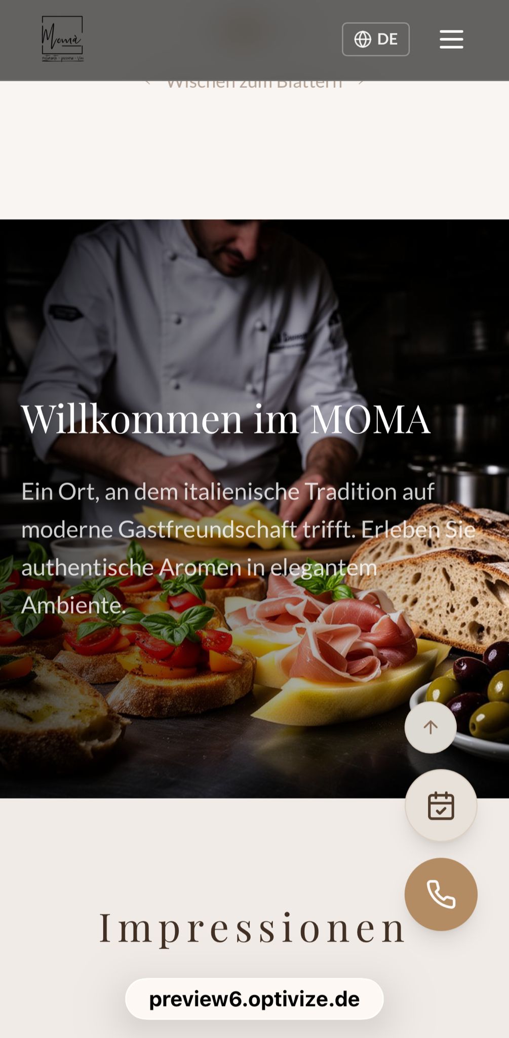 MOMA Ristorante Mobile