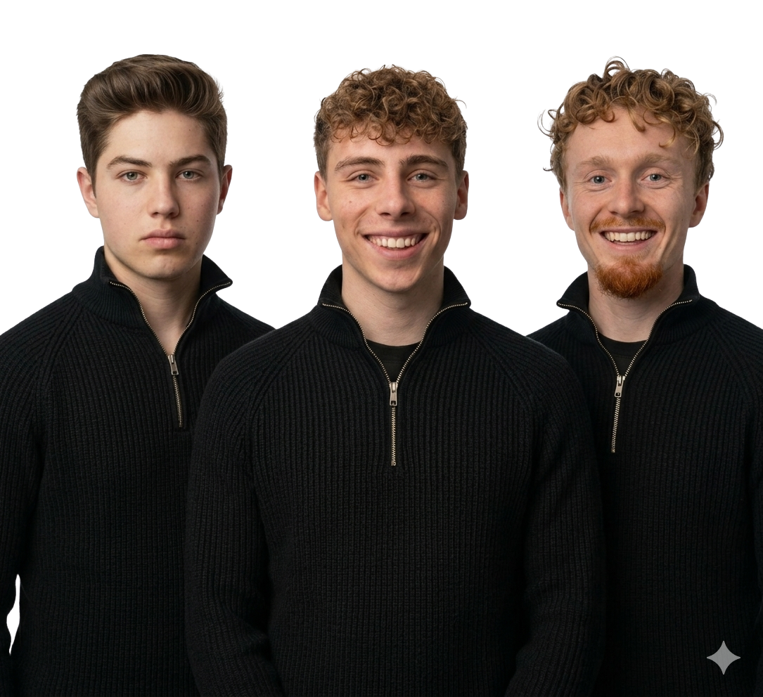 Niklas, Ramon & Nils — Gründer, Optivize